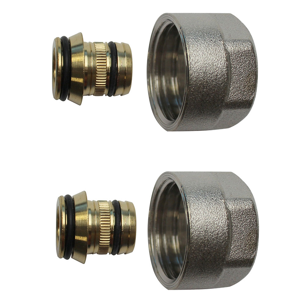 Jeu de 2 ensembles écrou tétine bague pour collecteur ELLIPSE