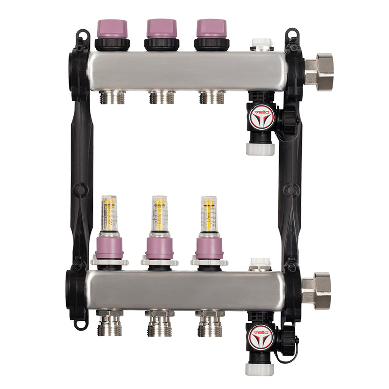 Collecteur Ellipse en acier inoxydable