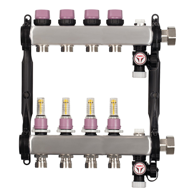 Collecteur Ellipse en acier inoxydable