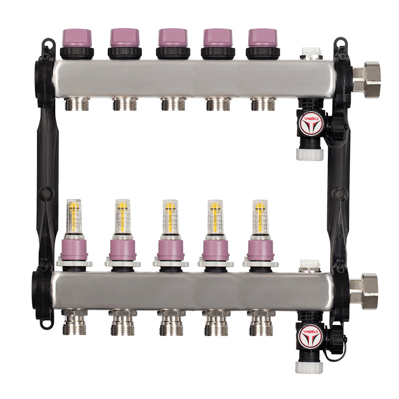 Collecteur Ellipse en acier inoxydable