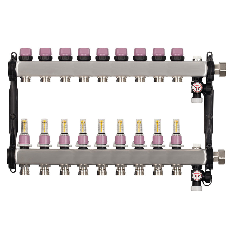 Collecteur Ellipse en acier inoxydable