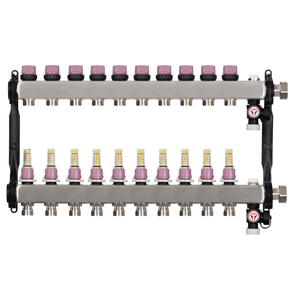 Collecteur Ellipse en acier inoxydable