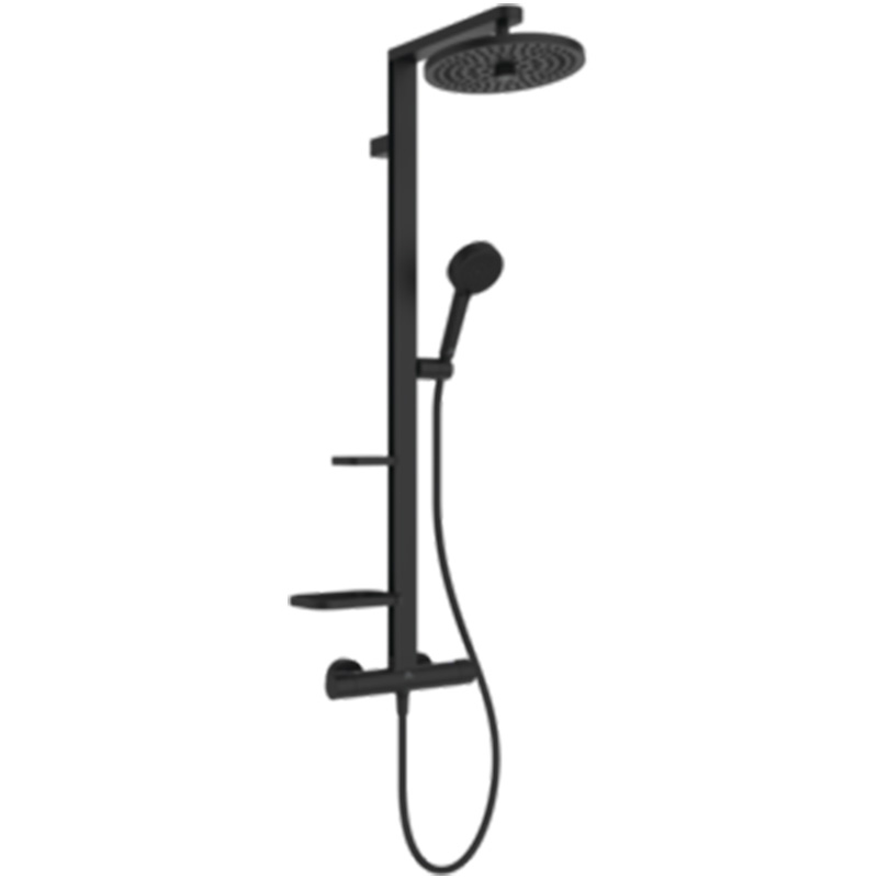 Colonne de douche CERATHERM ALU+ Noir Mat Colonne de douche CERATHERM ALU+ Noir Mat