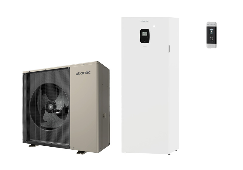 Pompe à chaleur hybride gaz connecté HYBRELLIA