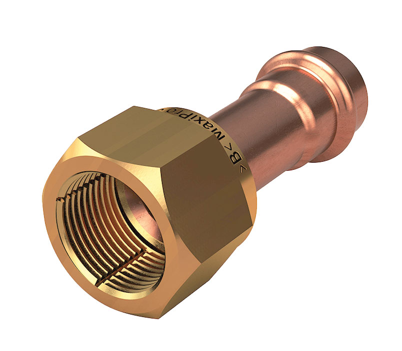 Raccord Flare cuivre SAE à sertir