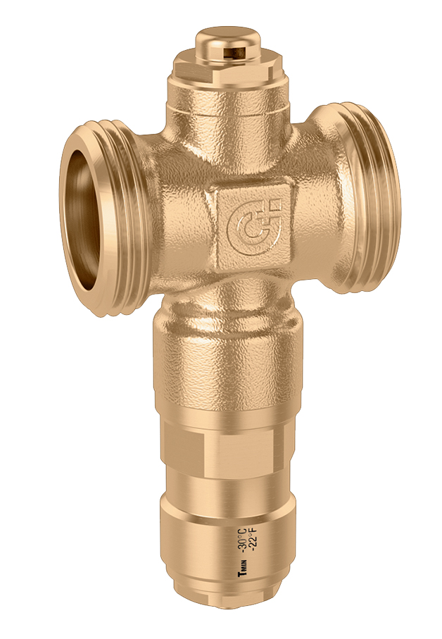 Soupape anti-gel jusqu'à 90°C