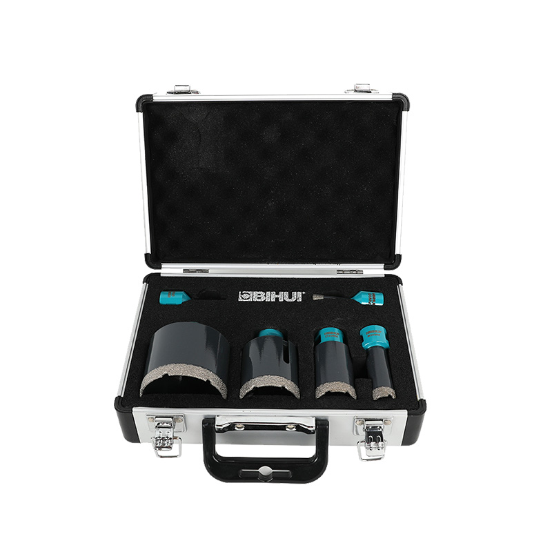 Coffret de 6 trépans diamant