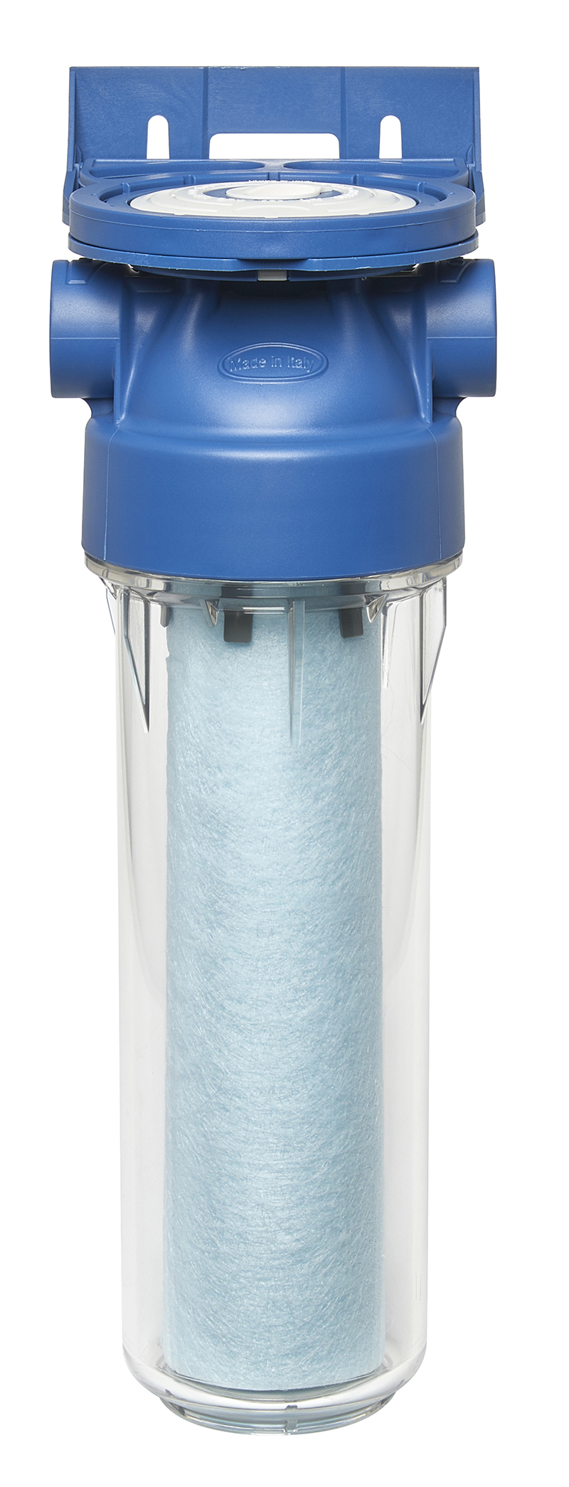 Filtre anti impuretés avec traitement contre la prolifération bactérienne