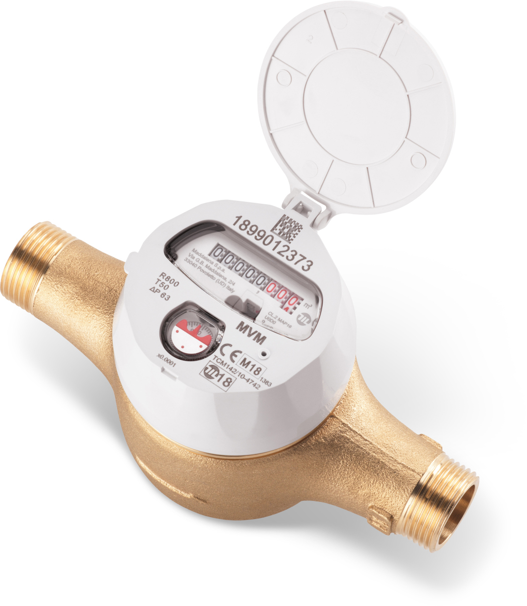 Compteur volumétrique R400 radio eau froide