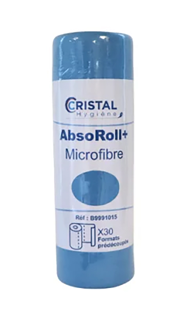 Rouleau de 30 microfibres pré-découpées