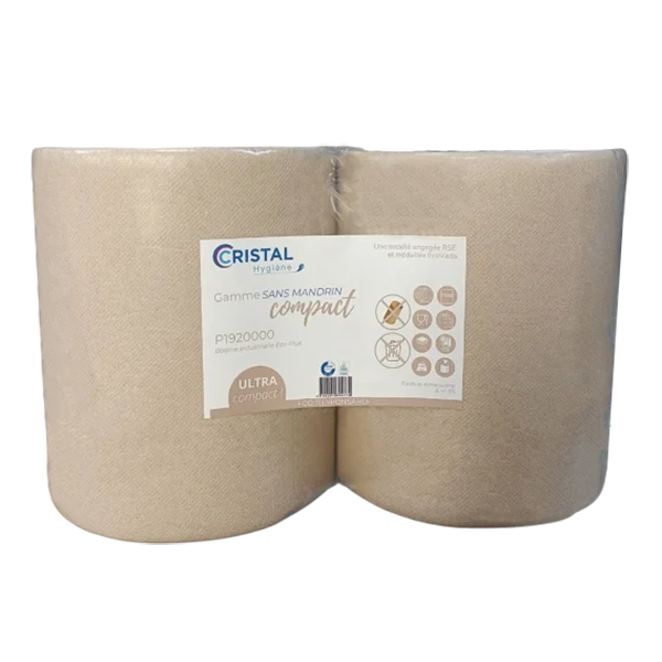 Bobines ouate micro gaufré (2 pièces)