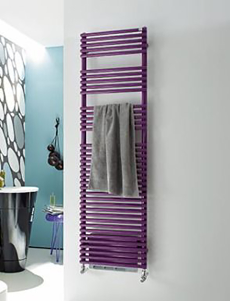 Mini Radiateur sèche serviettes FORMA AIR blanc - Électrique avec boitier IRS 1