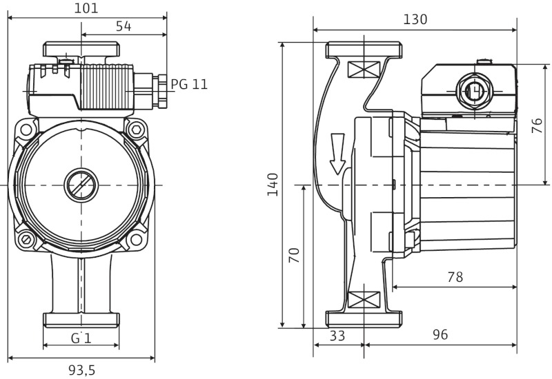 Mini Circulateur bouclage ECS STAR-Z standard 2