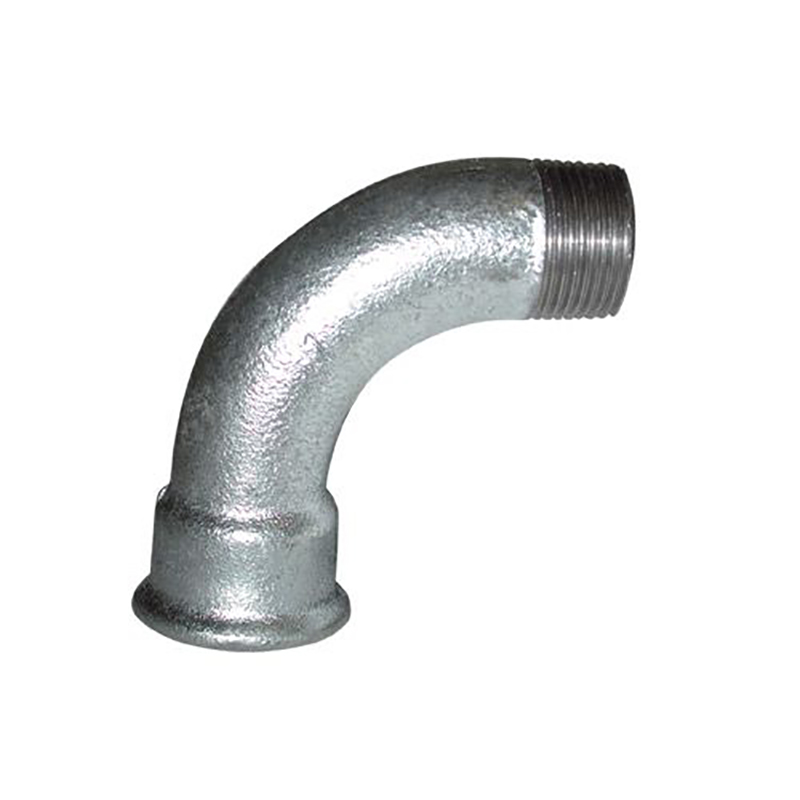 Courbe à grand rayon à 90° MF noire ø33/42