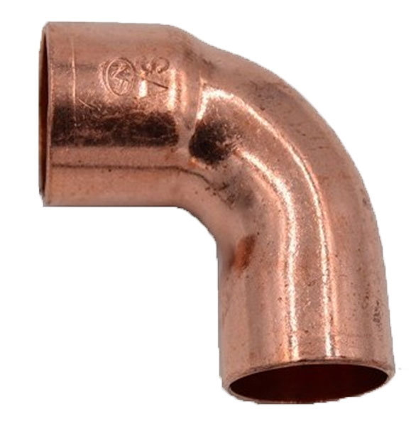 Raccord 5092CU - Coude 90° petit rayon MF ø18