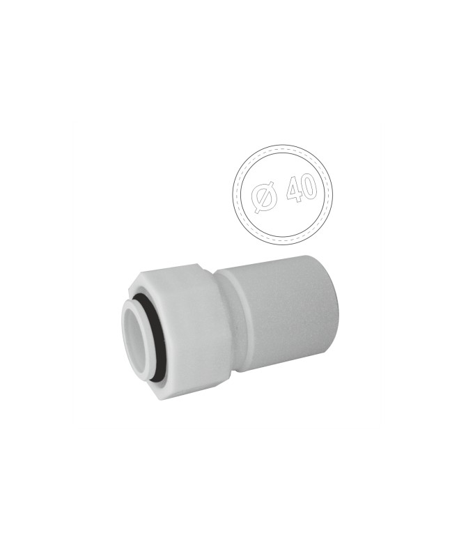 Raccord mâle auto étanche à coller sur PVC 2