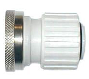 Raccord femelle auto étanche laiton chromé 3