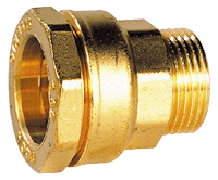 Mini Raccord droit Mâle 2