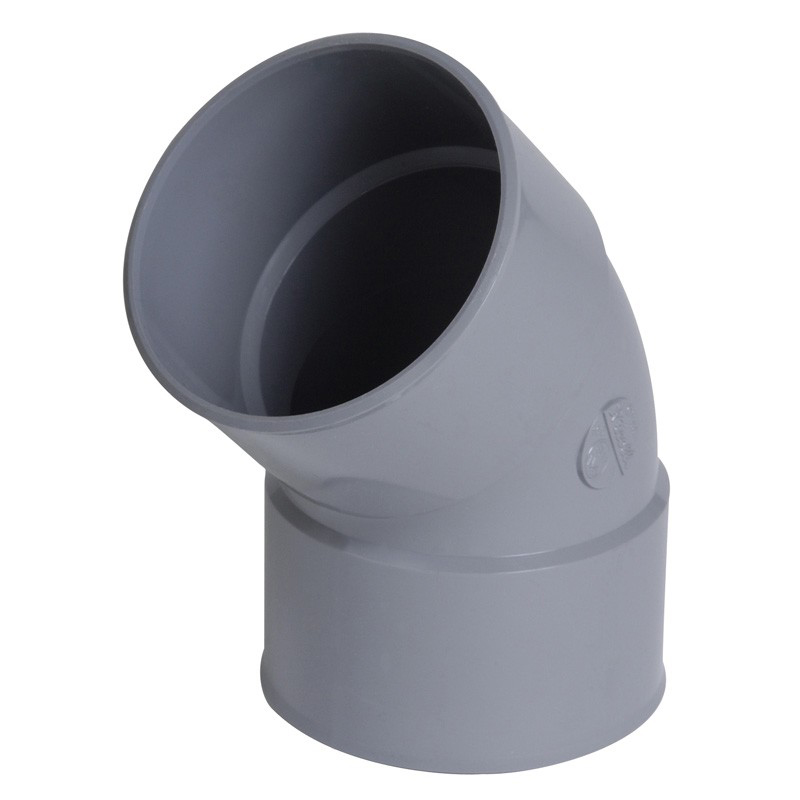 Coude à 45° FF ø125