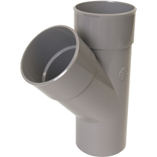 Culotte simple à 45° MF ø125