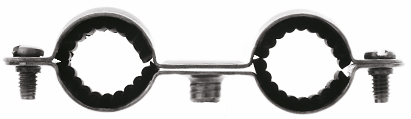 Collier double isophonique 7 x 150 ø 18