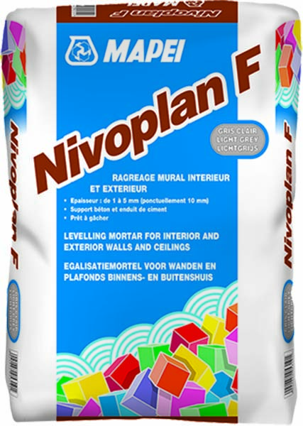 NIVOPLAN F Ragréage mural en poudre Sac de 25 kg Gris