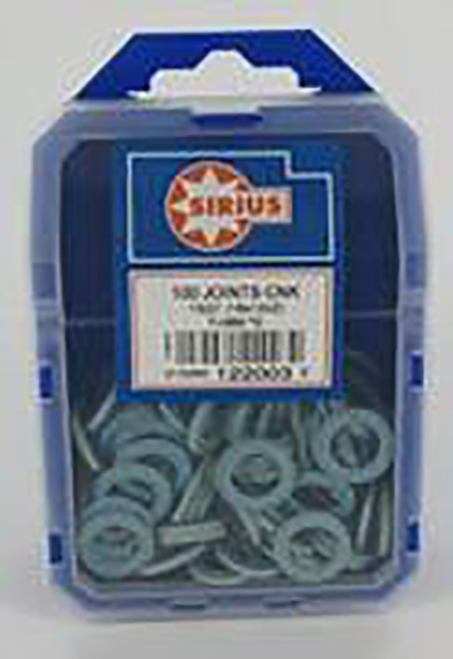 Mini Joint fibre bleu pour eau, fuel, huile, air, T°<180°C 2