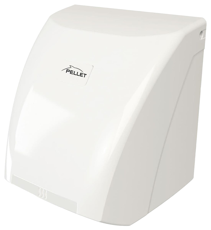 Sèche-mains 2100 W automatique, ABS blanc