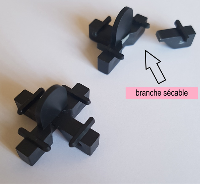 Croisillon 5 mm - Sachet de 40 pièces