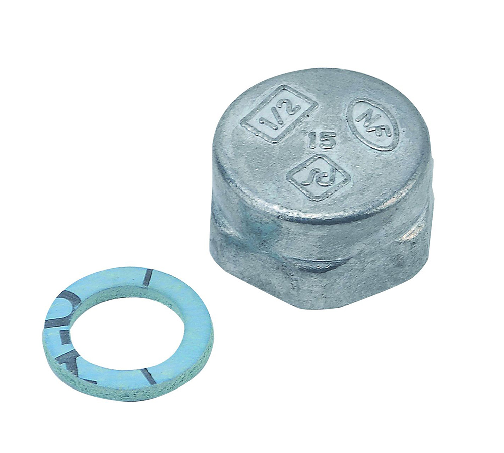 Bouchon obturateur avec joint plat gaz