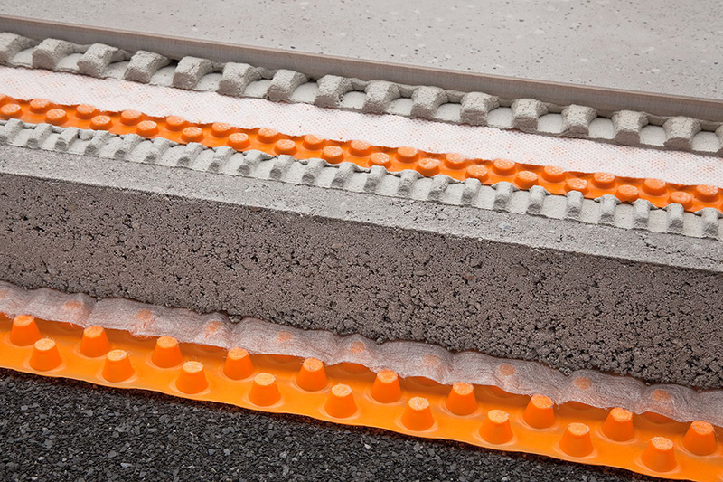 TROBA-PLUS 12 Natte de drainage H. 12 mm