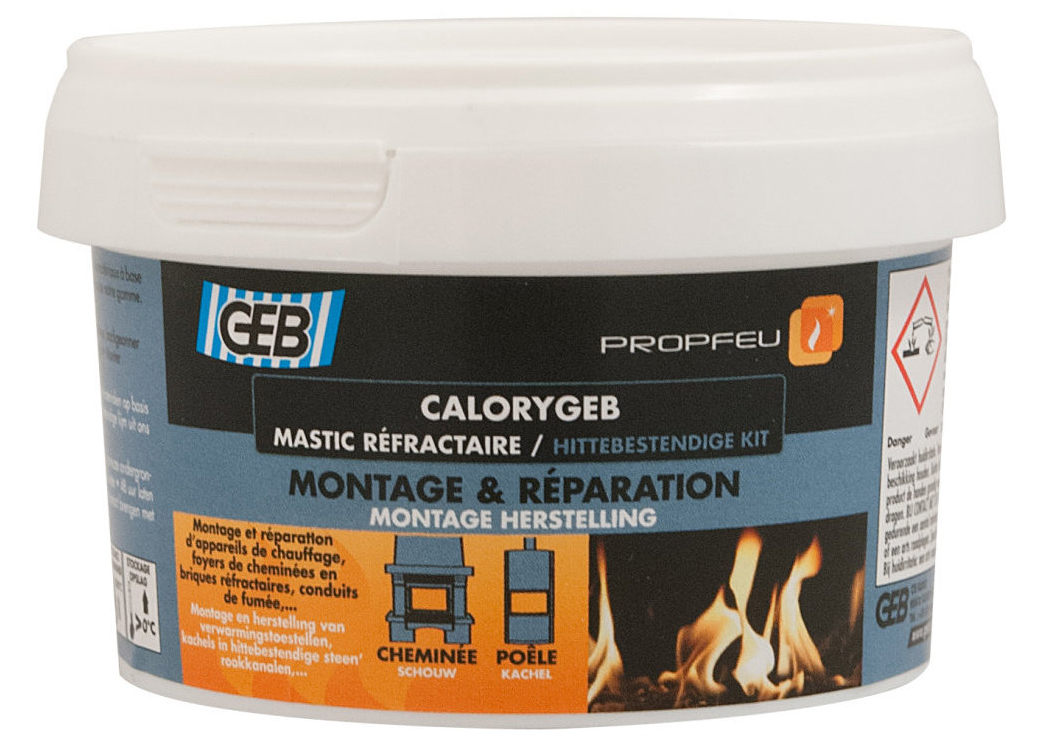Mastic réfractaire isolant CALORYGEB 2