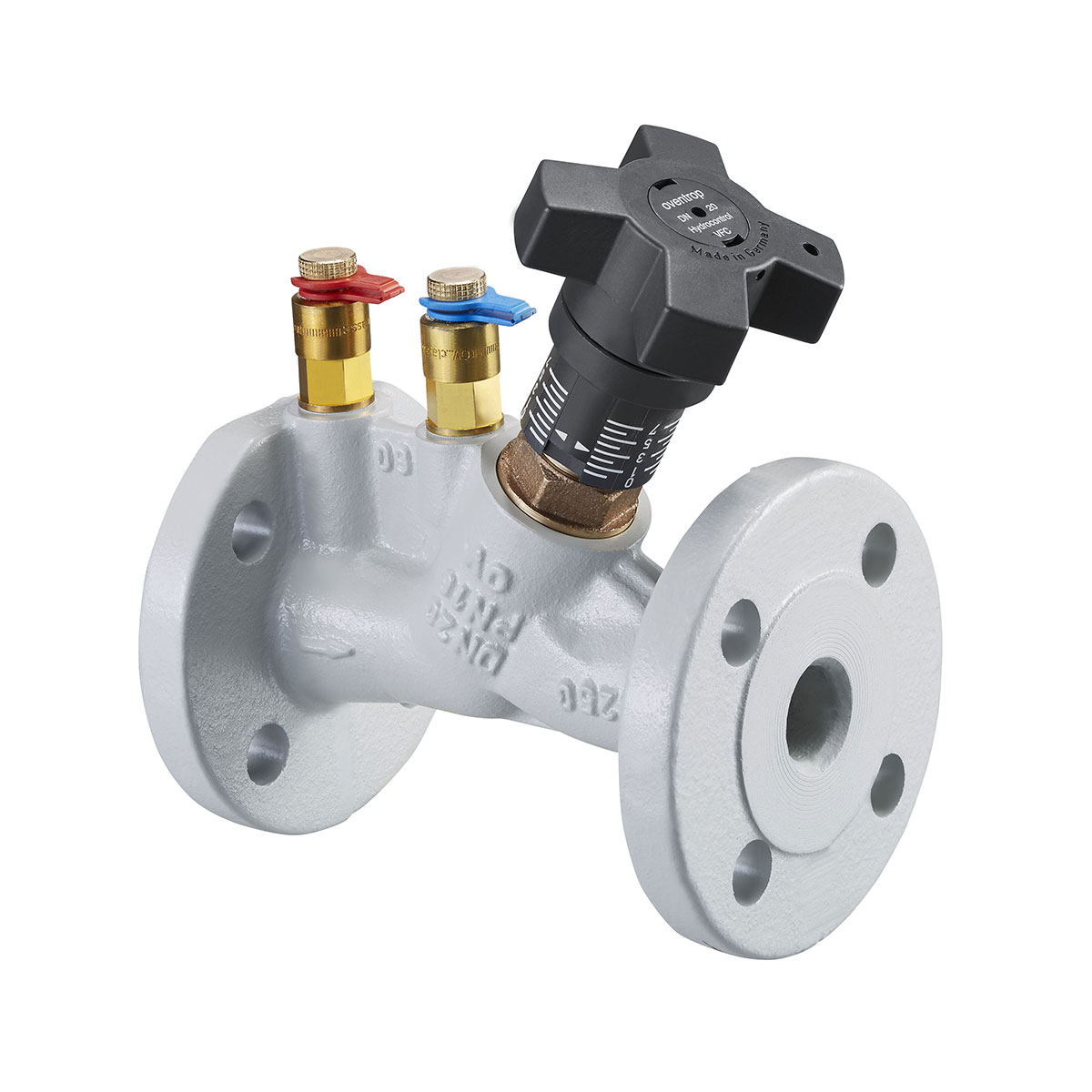 Vanne d'équilibrage HYDROCONTROL VFC Fonte PN16 à brides DN50