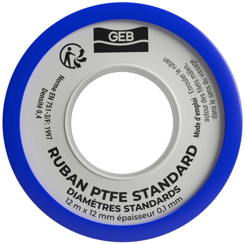 Ruban PTFE étanchéité standard