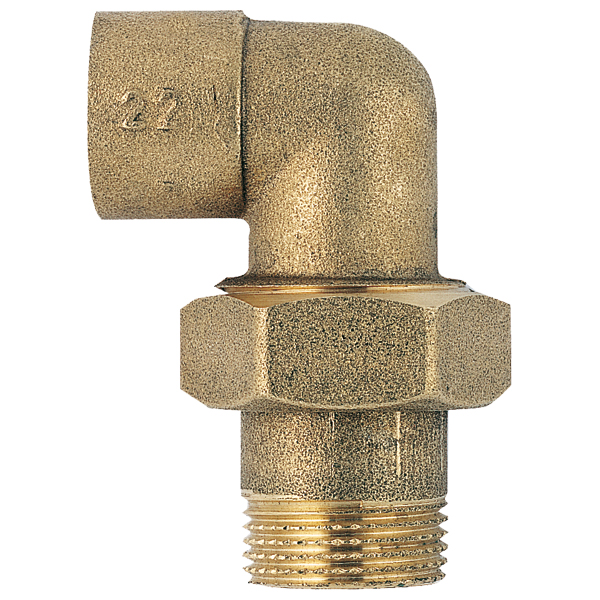 Coude union Mâle 8098 G-CU 15/21 - ø14