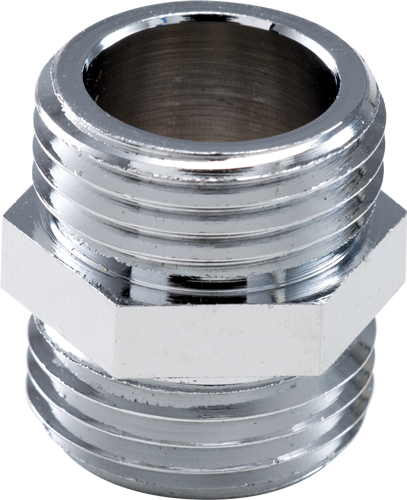 Mamelon double Mâle 8280 chromé 2