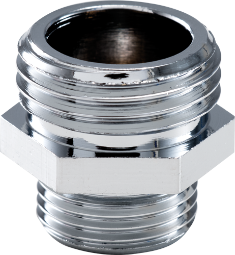 Mini Mamelon double Mâle réduit 8245 chromé 2