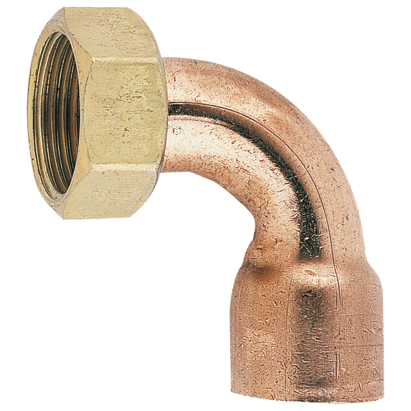 Mini Union 2 pièces 8002 GC douille cuivre écrou prisonnier 2