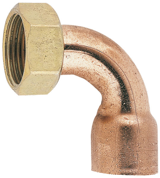 Mini Union 2 pièces 8002 GC douille cuivre écrou prisonnier 2