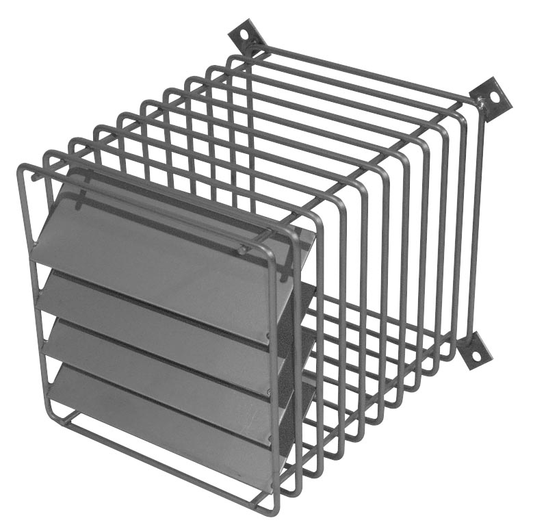 Grille de protection terminal avec déflecteur inox