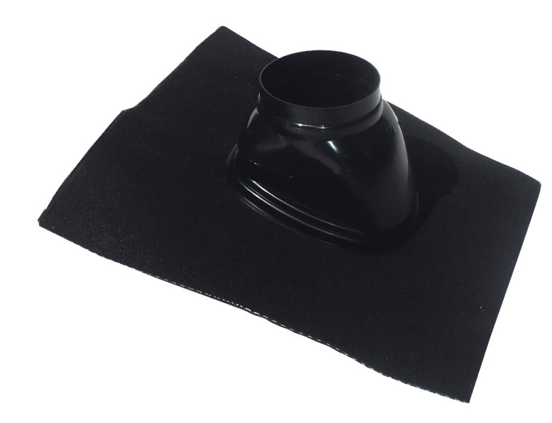 Solin toit 5 à 25° Ubiflex Noir ø.60/100 et 80/125 mm