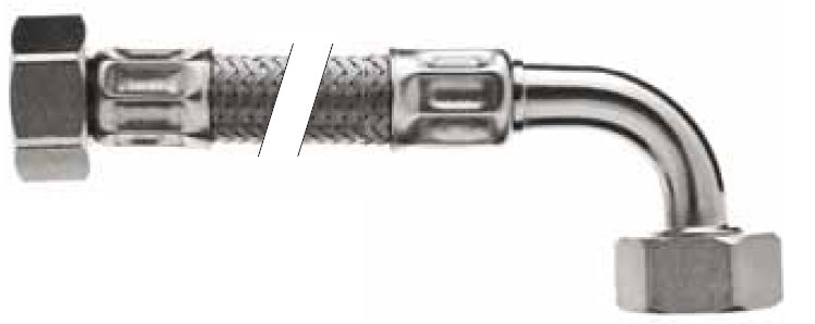 Flexible sanitaire inox EI12P4C4 2