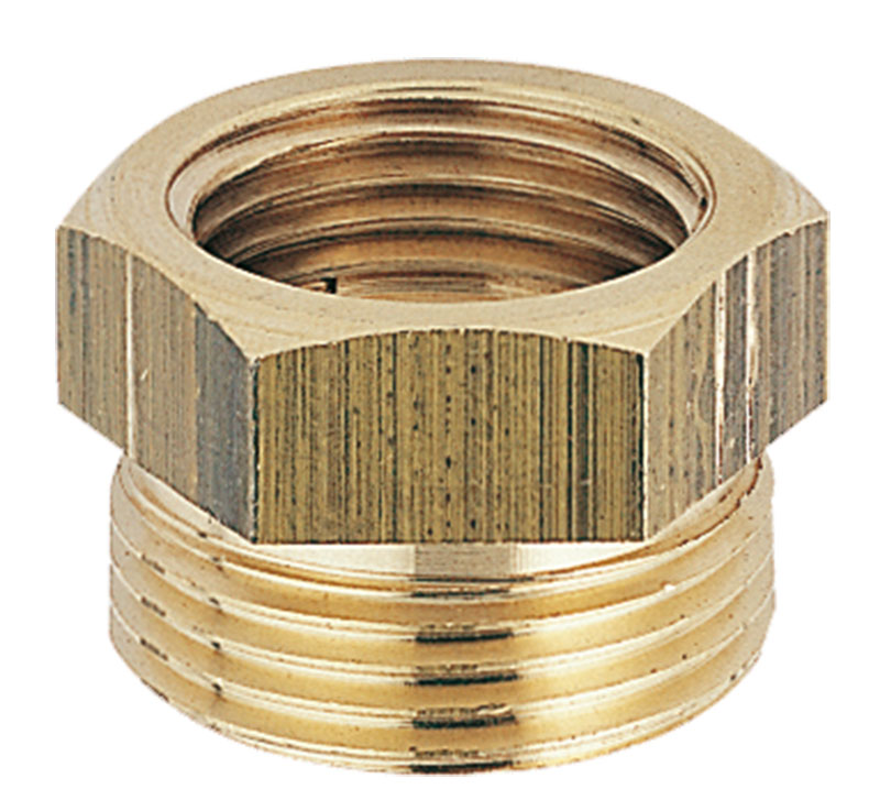Raccord laiton 8241 - Réduction MF avec collerette 6 pans 50/60 - 33/42