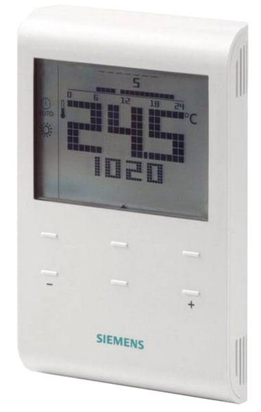 Thermostat d'ambiance programmable hebdo alimentation secteur 230V filaire