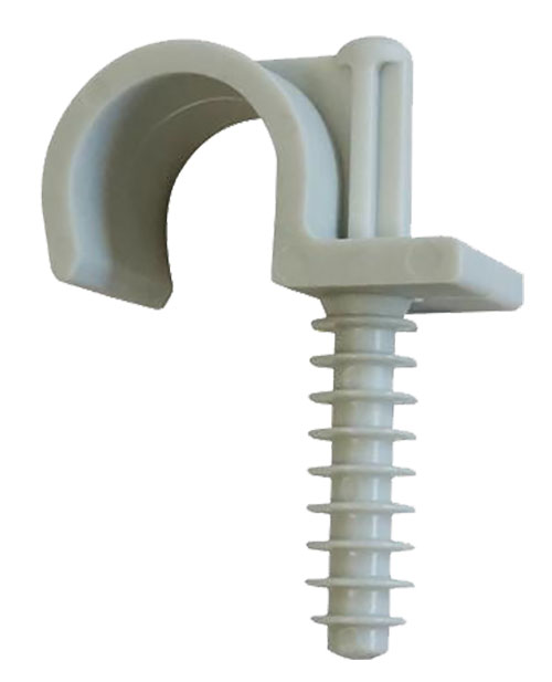 Fixation simple de gaines et tubes ø.25 mm